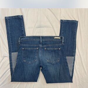 Anthropologie Dark Blue Skinny Jeans